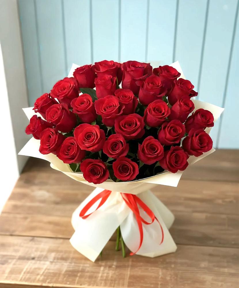 Букет 29 Красных роз в Закаменске