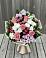 Букет цветов из: Альстромерии, Гвоздики, Розы и Хризантемы в Закаменске