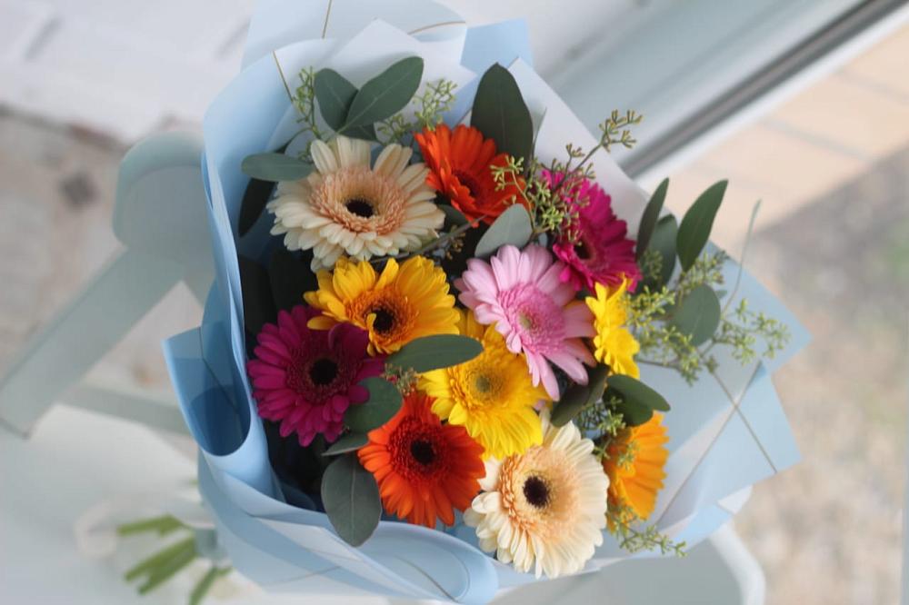 Букет цветов из: Герберы в Закаменске