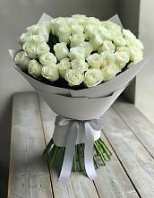 Букет 35 Белых роз в Закаменске