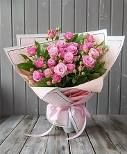 Букет Розовый кустик #REPLACE_PRED# Закаменске