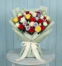 Букет цветов из:  Розы в Закаменске