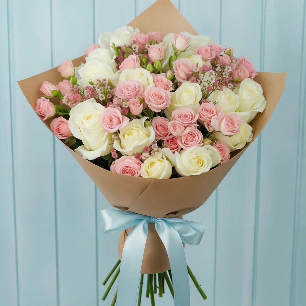 Букет цветов из: Розы в Закаменске