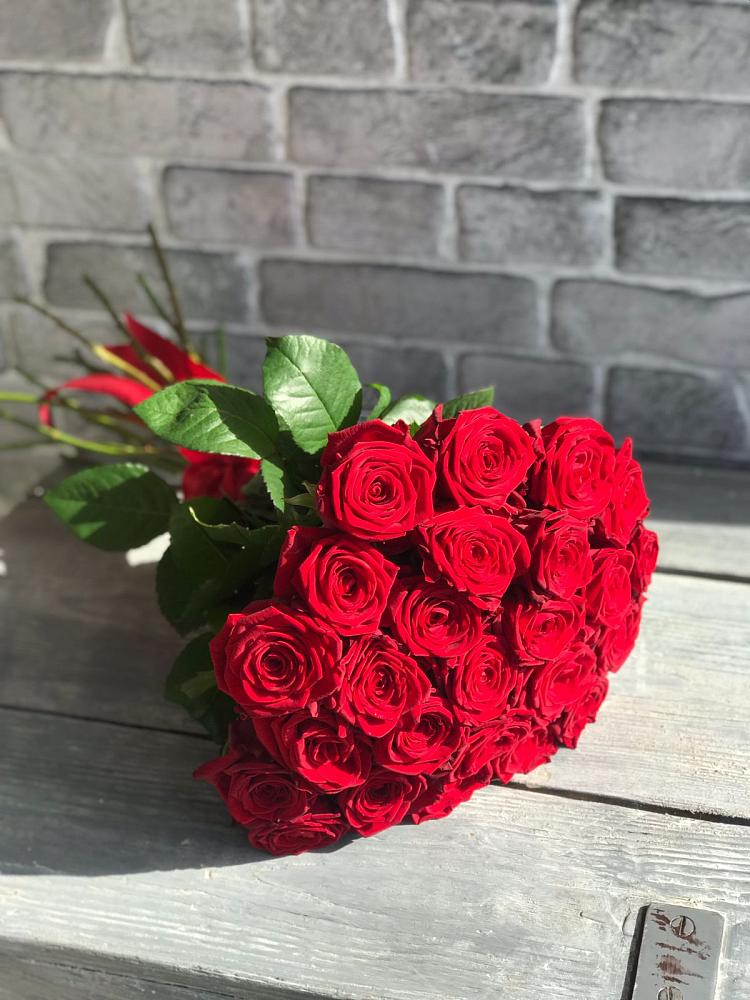 Букет Красные розы Фридом в Закаменске
