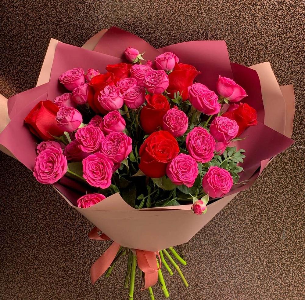 Букет В объятьях нежности в Закаменске