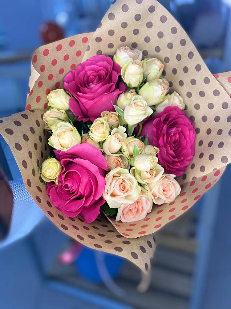 Букет цветов из: Розы в Закаменске