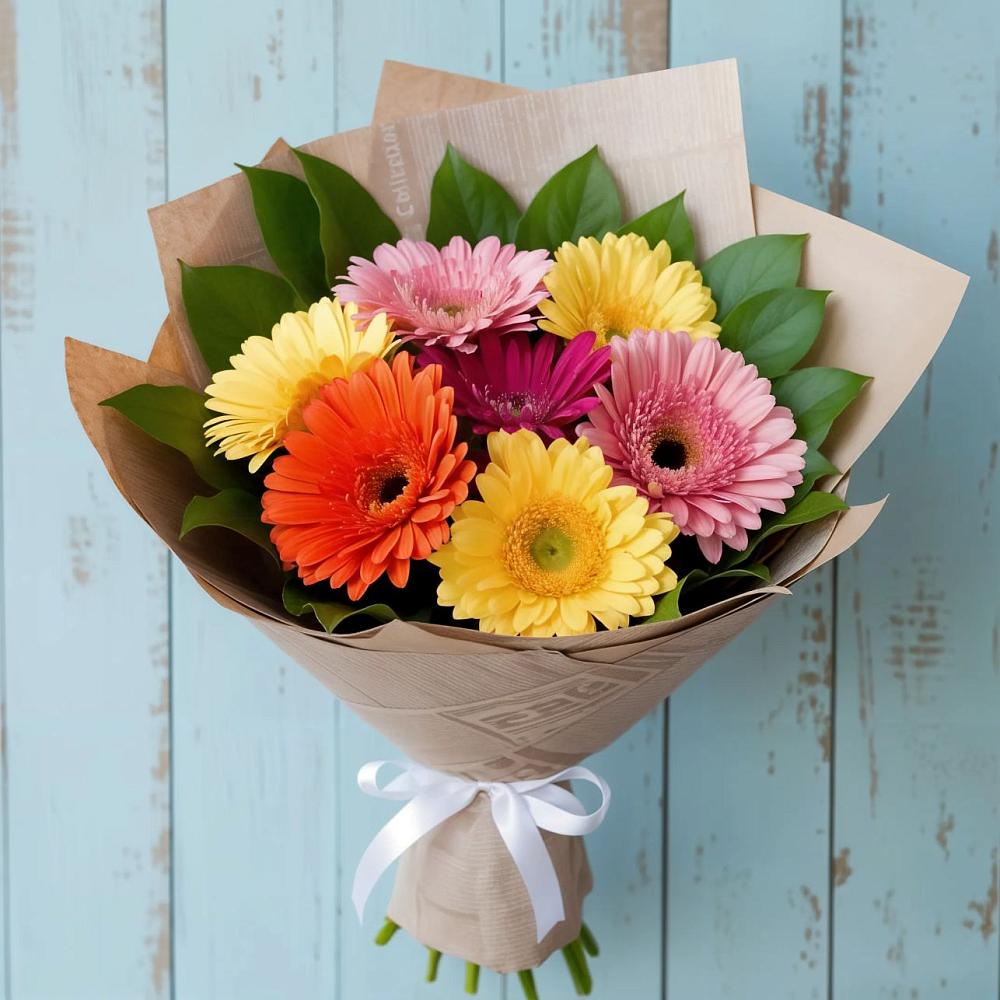 Букет цветов из: Герберы в Закаменске