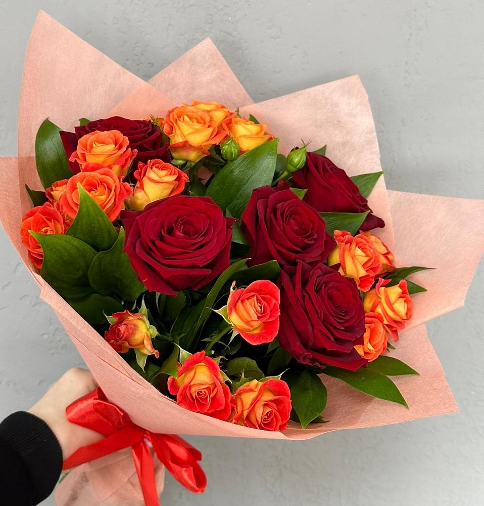 Букет Любовь и восторг в Закаменске