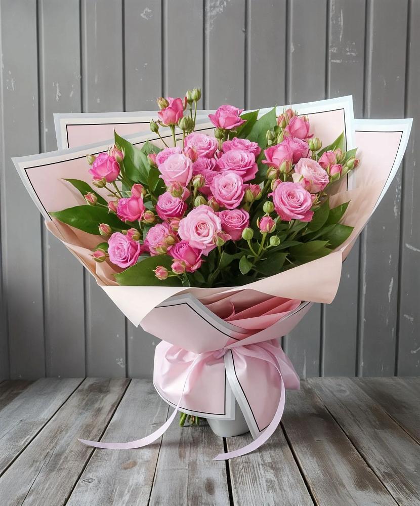 Букет Розовый кустик в Закаменске