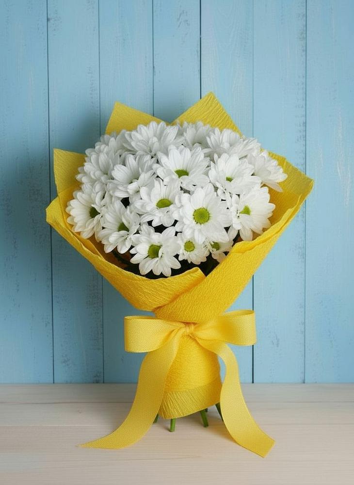 Букет цветов из: Хризантемы в Закаменске