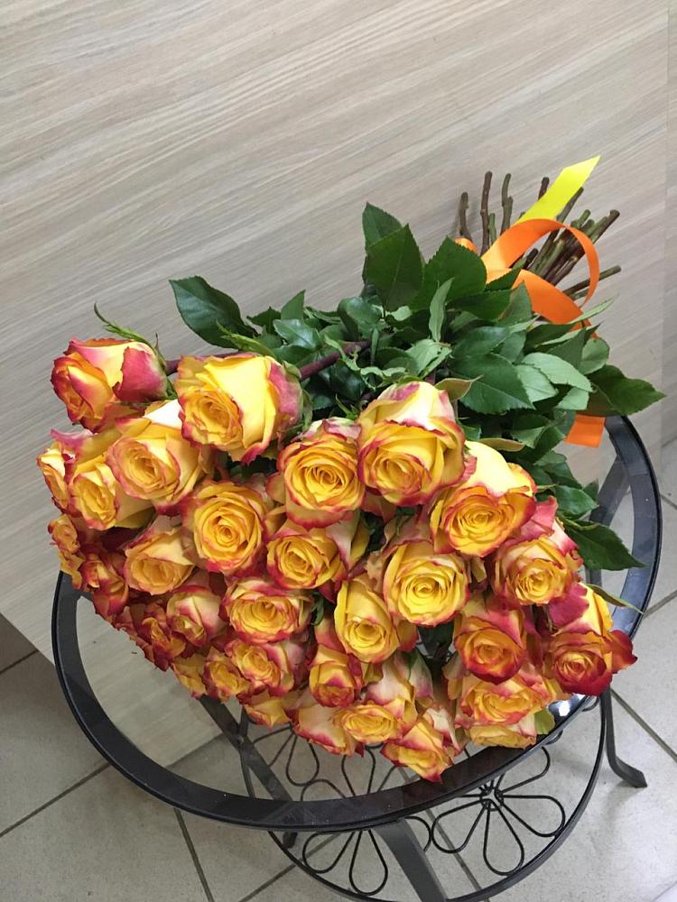 Букет Желтые розы в Закаменске