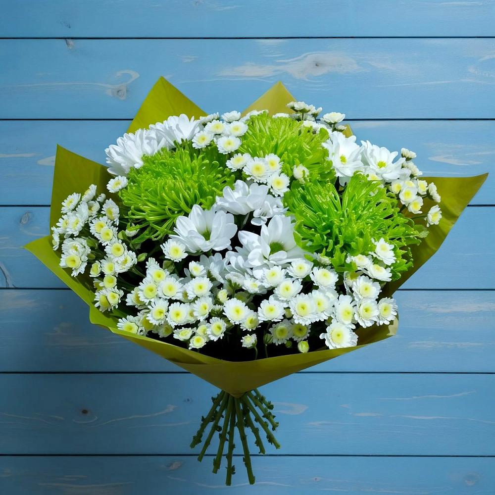 Букет цветов из: Хризантемы в Закаменске
