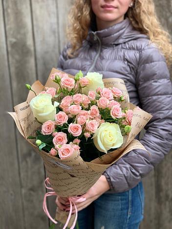 Букет цветов из: Розы в Закаменске