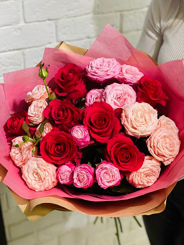 Букет цветов из: Розы в Закаменске