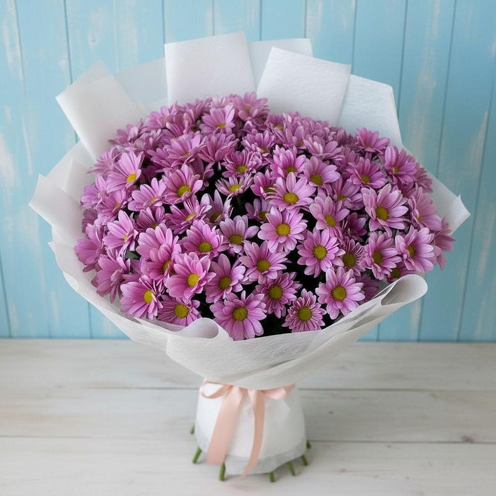 Букет цветов из: Хризантемы в Закаменске