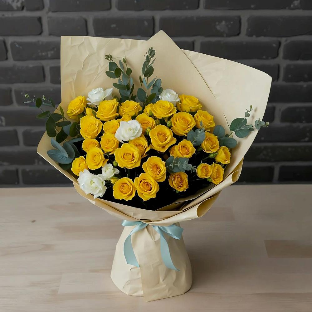 Букет цветов из: Розы в Закаменске