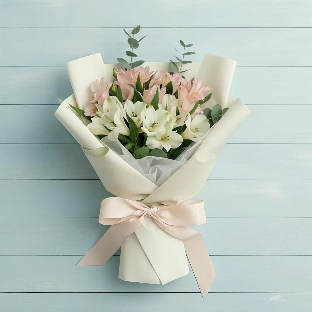 Букет цветов из: Альстромерии в Закаменске