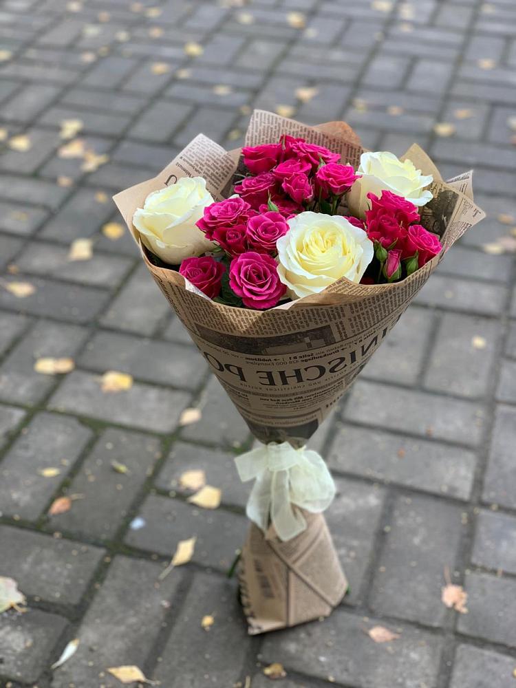 Букет цветов из: Розы в Закаменске